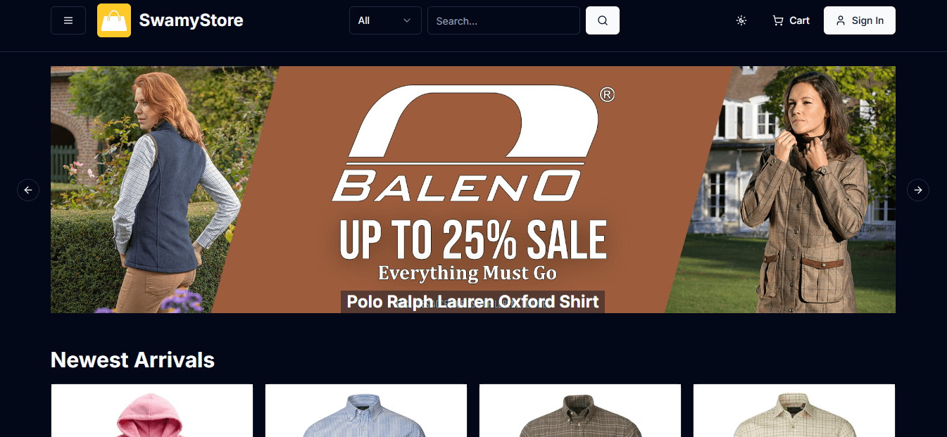 Swamy Store screenshot